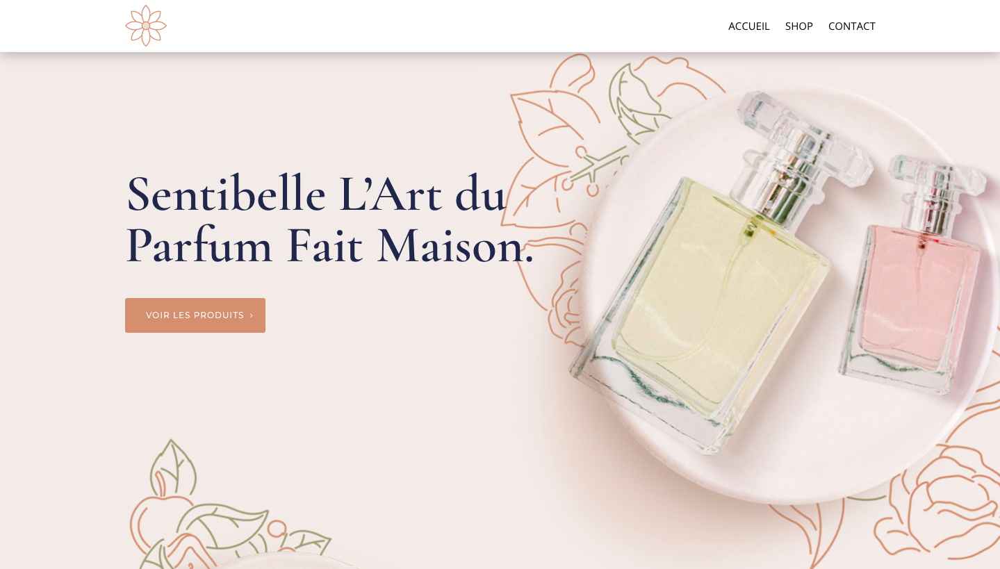 Parfum Sentibelle — site de parfum de luxe